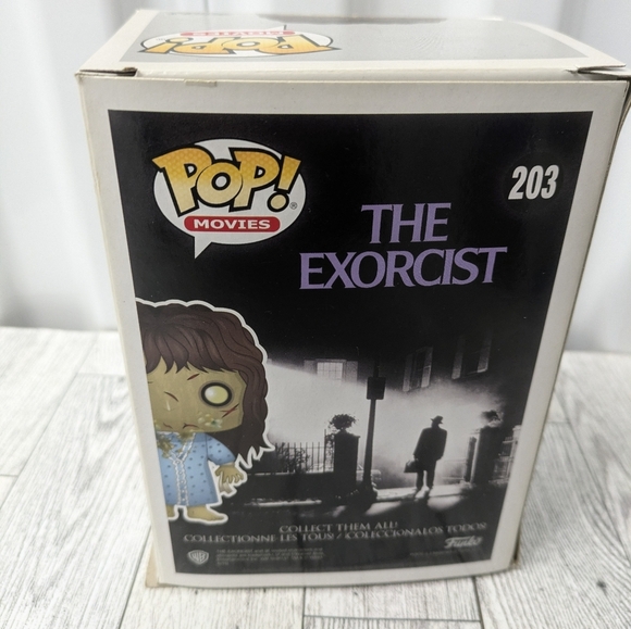 Amazon.com: Funko Regan (The Exorcist) Pop! : Toys & Games The Exorcist  203 Pop! Movies Vinyl Figure